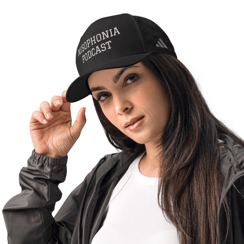 Adidas x Misophonia Podcast Cap – Monochrome Edition (White thread)